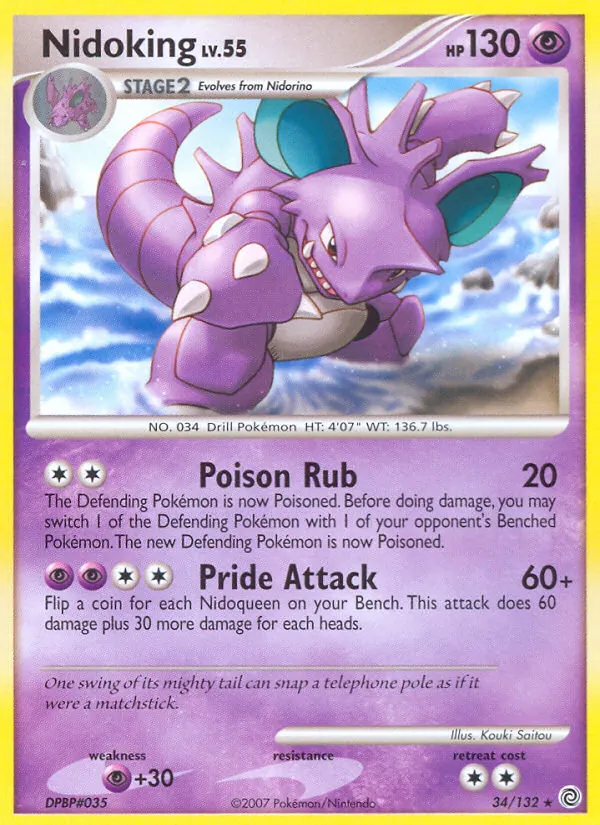 Nidoking · Maravilhas Secretas