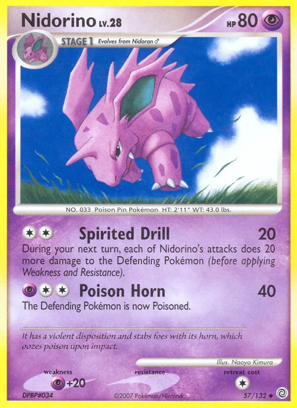 Nidorino · Maravilhas Secretas