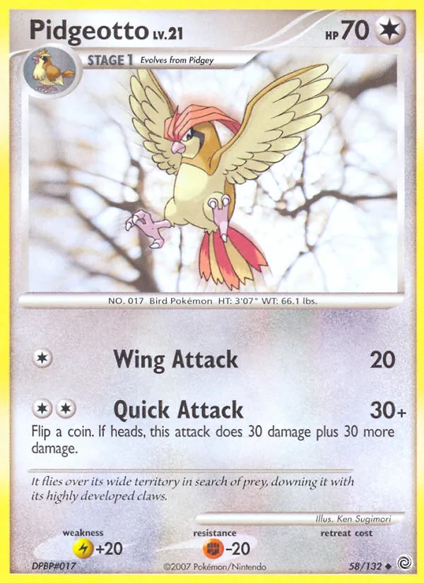 Pidgeotto · Maravilhas Secretas