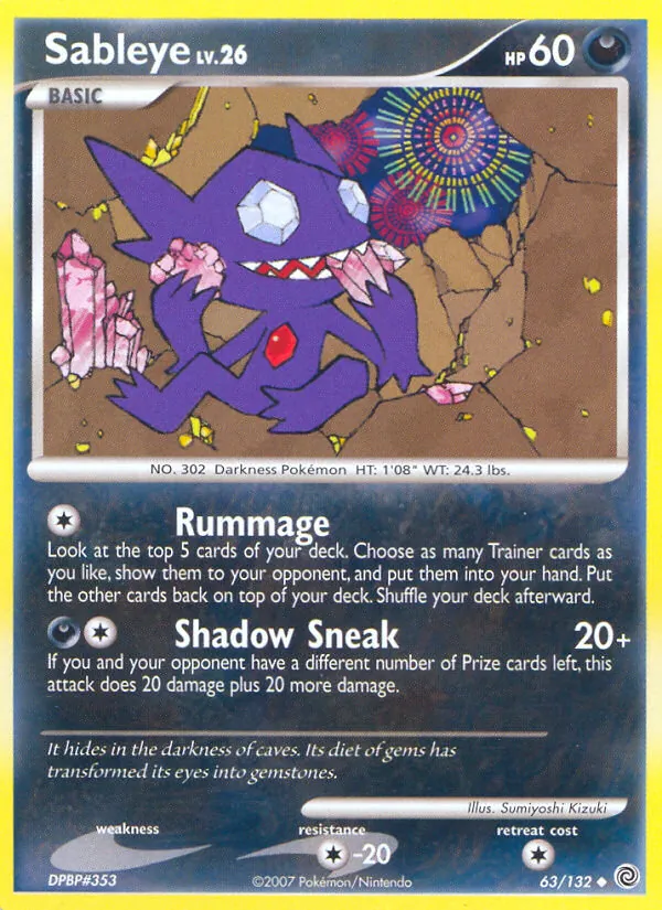 Sableye · Maravilhas Secretas