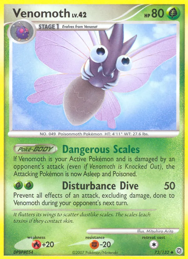 Venomoth · Maravilhas Secretas