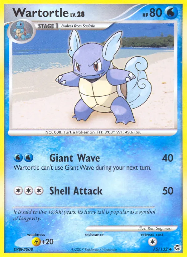 Wartortle · Maravilhas Secretas