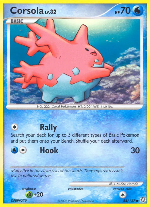 Corsola · Maravilhas Secretas