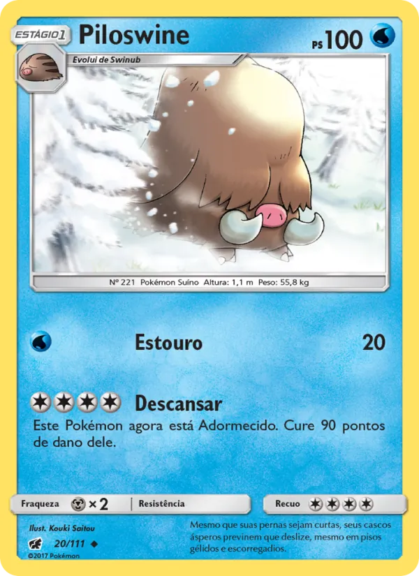 Piloswine · Invasão Carmim