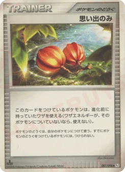 思い出のみ