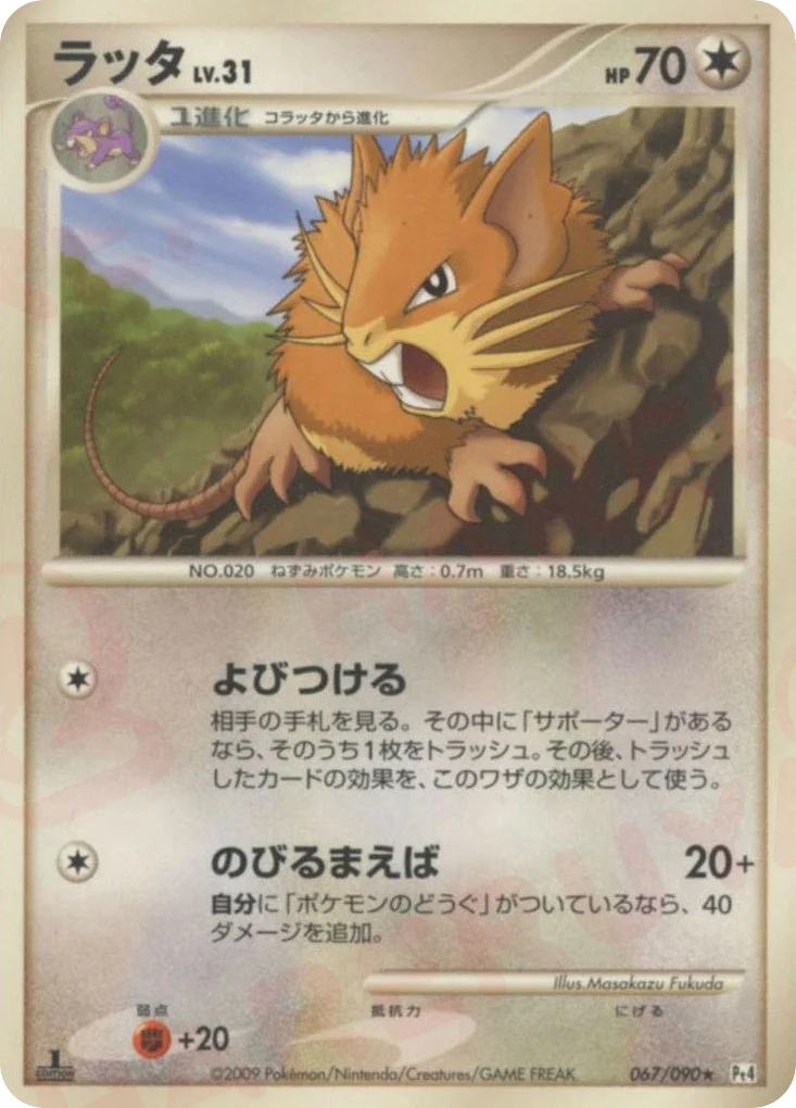Raticate · Advent of Arceus