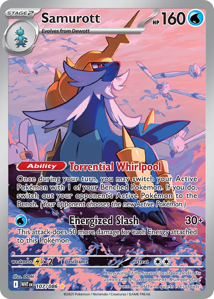 Samurott · White Flare