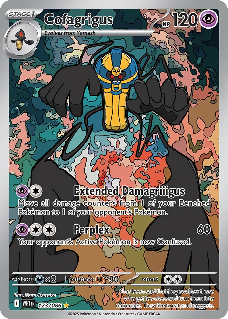 Cofagrigus · White Flare