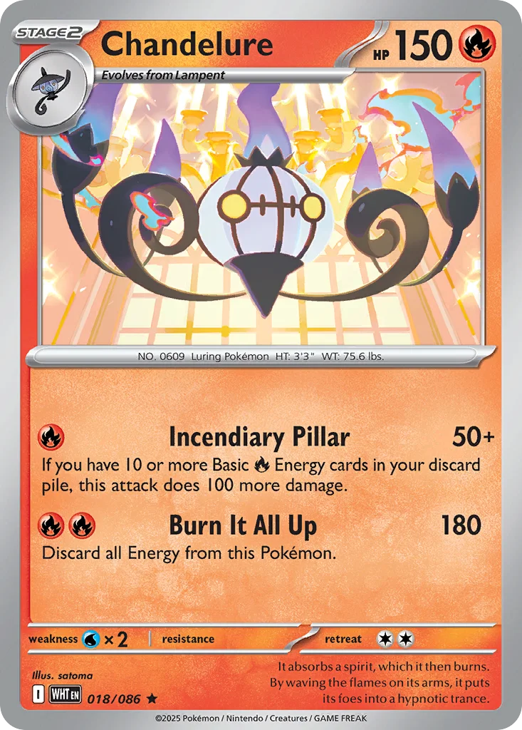 Chandelure · White Flare