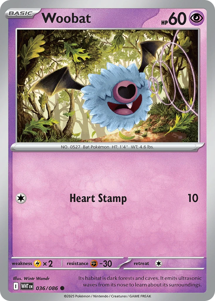 Woobat · White Flare