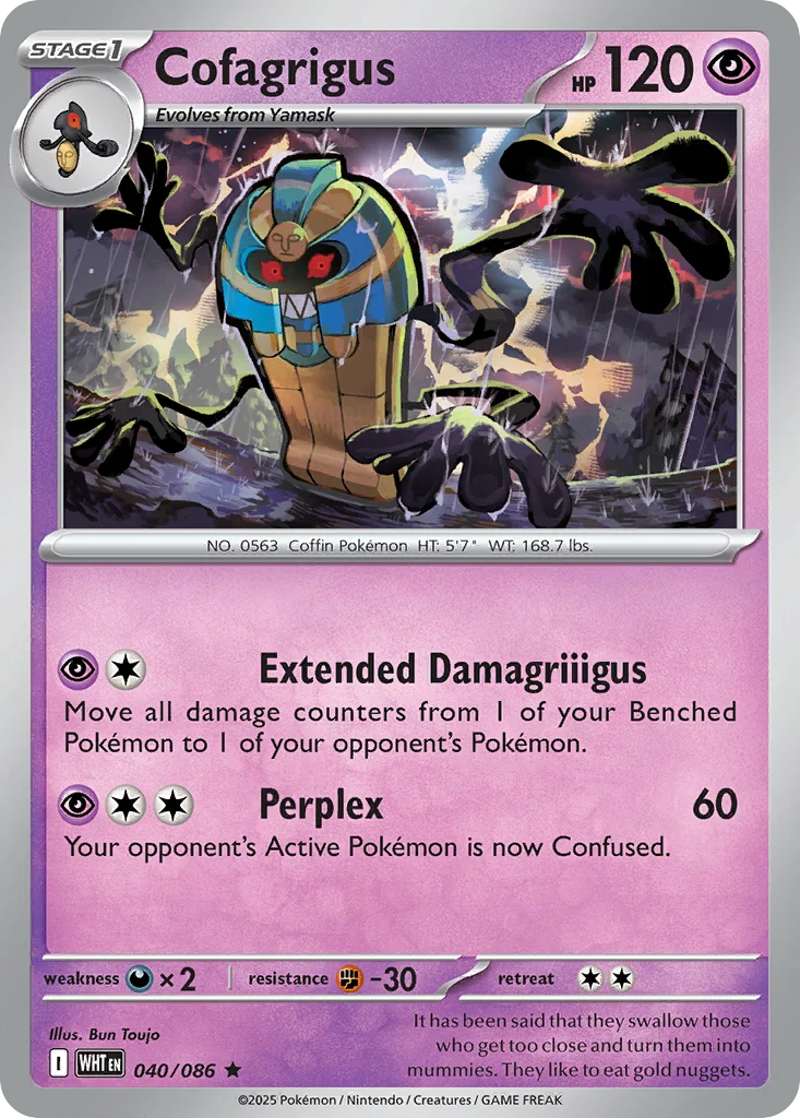 Cofagrigus · White Flare