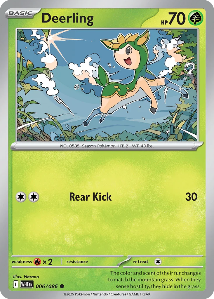 Deerling · White Flare