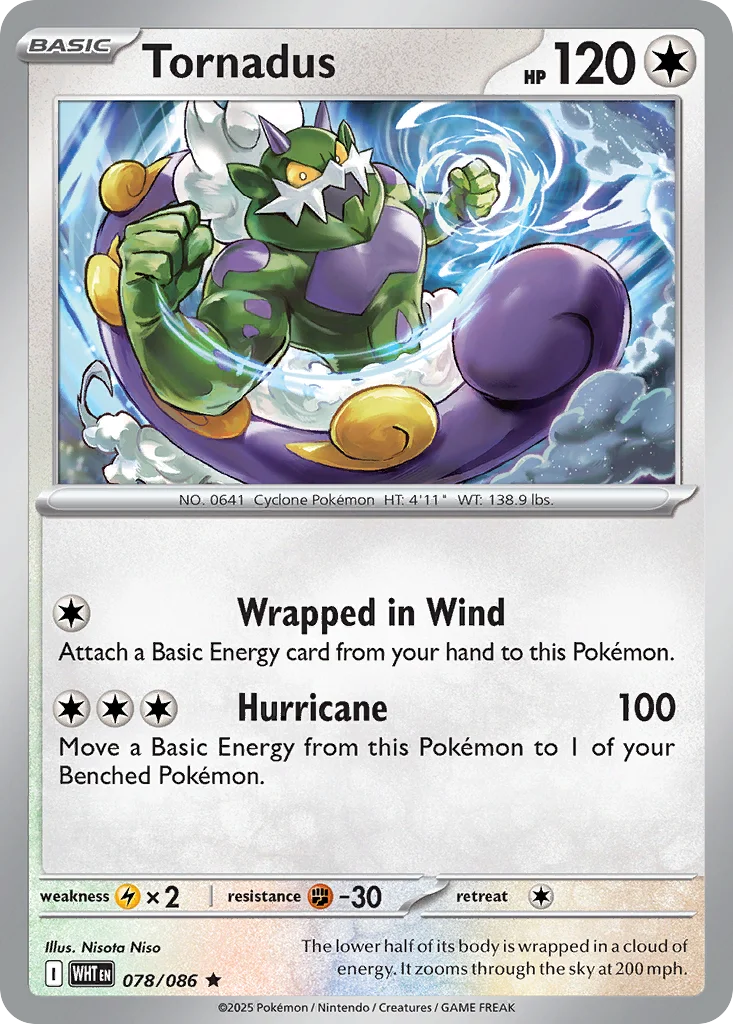 Tornadus · White Flare