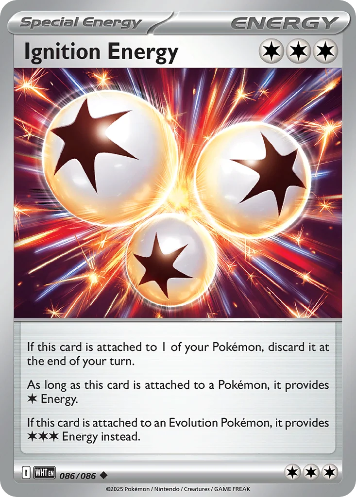 Ignition Energy · White Flare