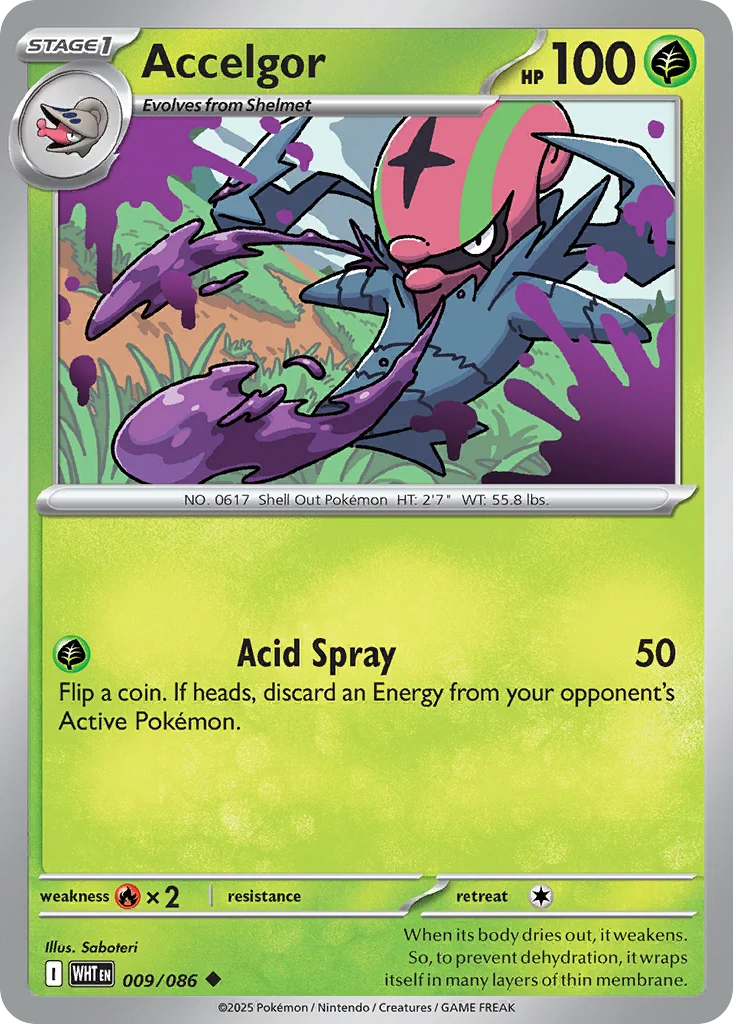 Accelgor · White Flare