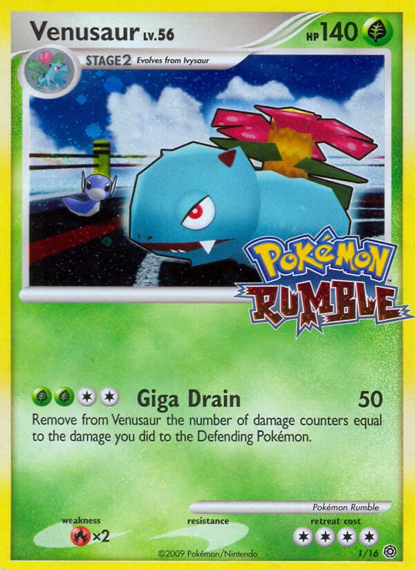Venusaur · Pokémon Rumble