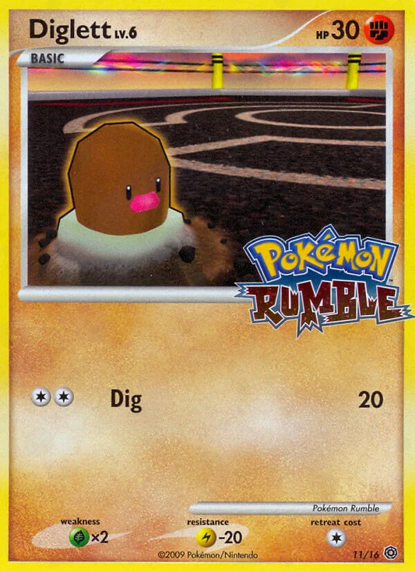 Diglett · Pokémon Rumble