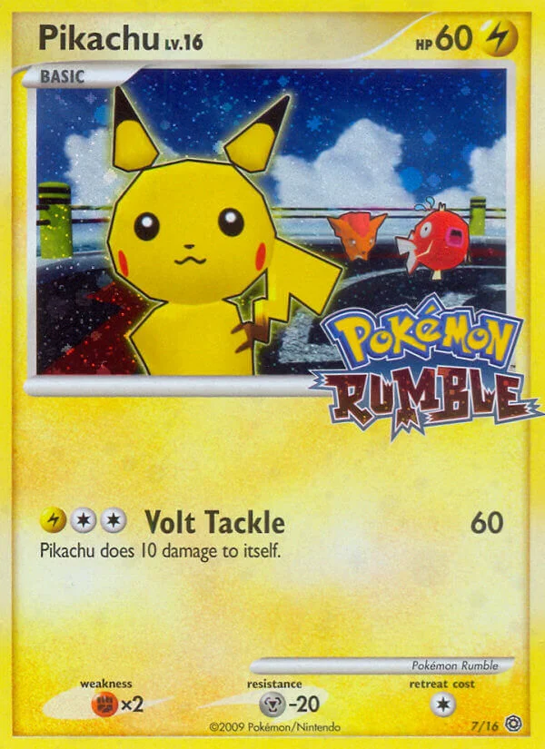 Pikachu · Pokémon Rumble