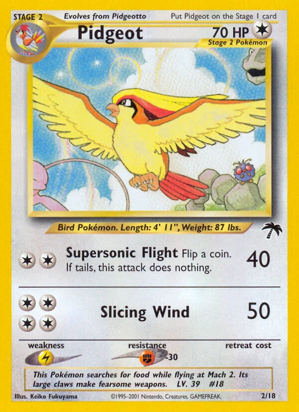 Pidgeot · Southern Islands