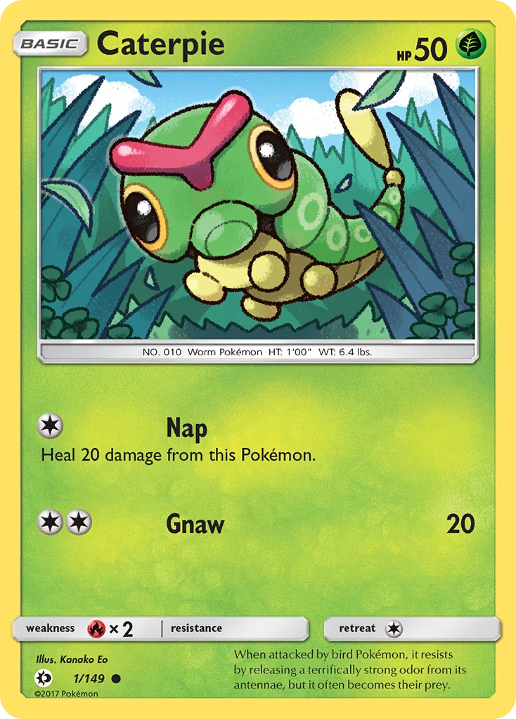 Caterpie · Sun & Moon