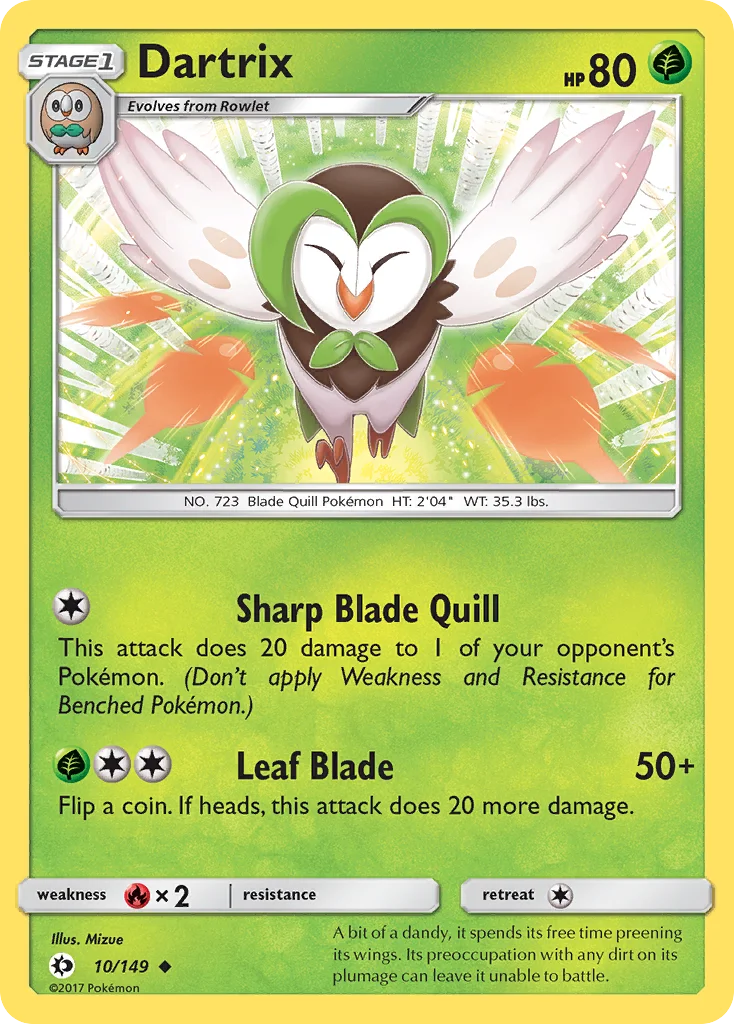 Dartrix · Sun & Moon