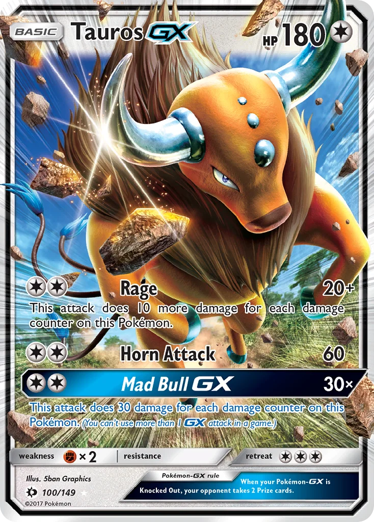 Tauros GX · Sol e Lua
