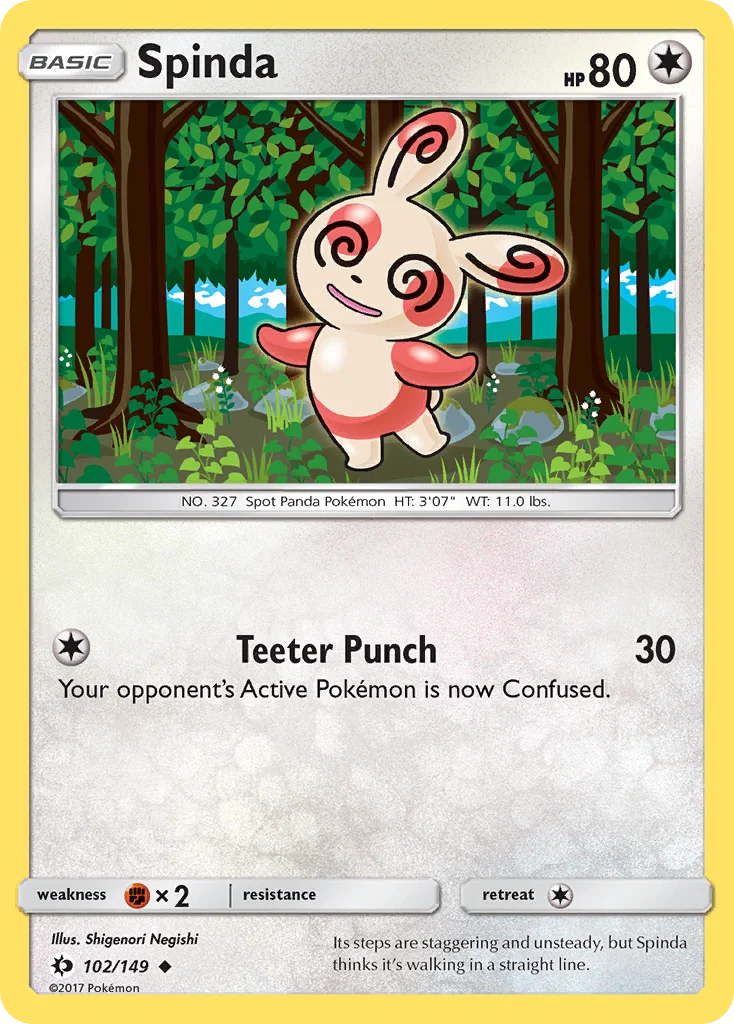 Spinda · Sun & Moon