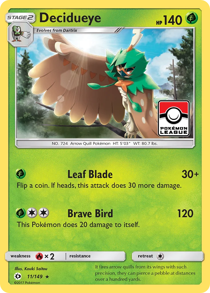 Decidueye · Sun & Moon