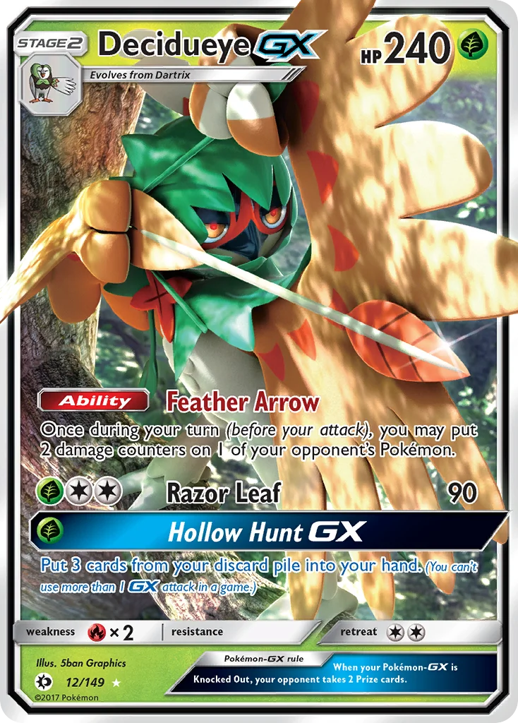Decidueye-GX · Sun & Moon