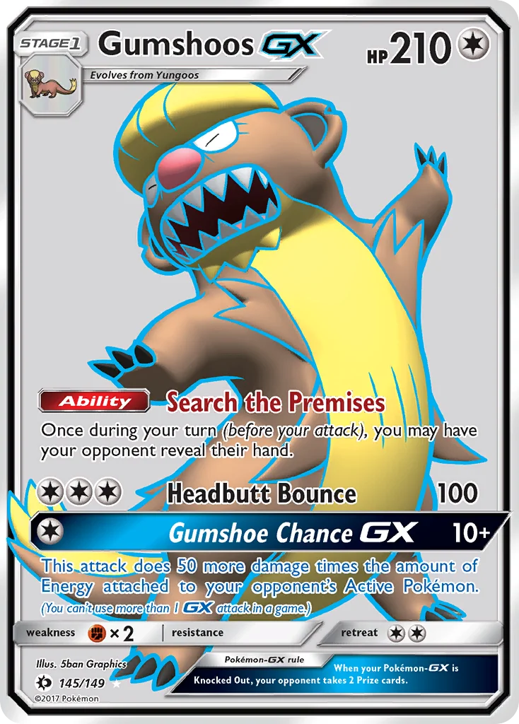 Gumshoos-GX · Sun & Moon