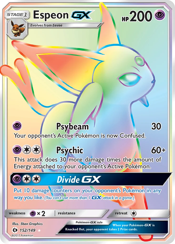 Espeon GX · Sol e Lua