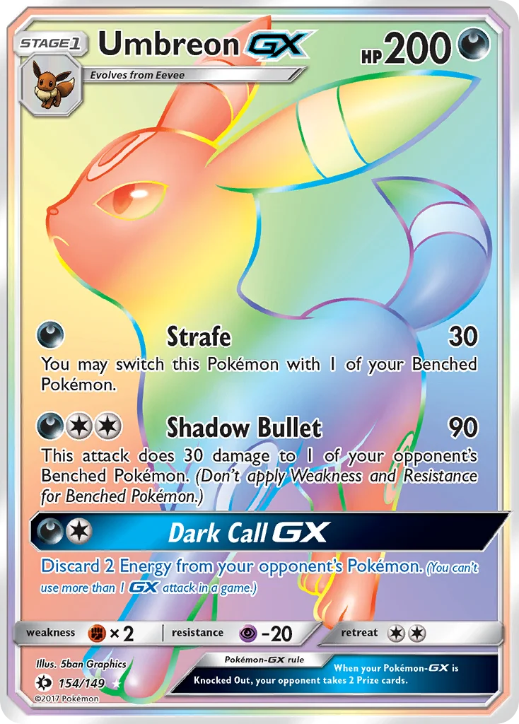 Umbreon-GX · Sun & Moon