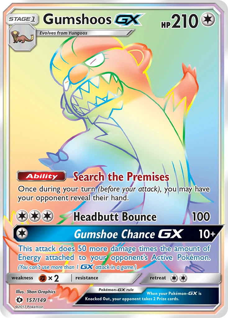 Gumshoos-GX · Sun & Moon