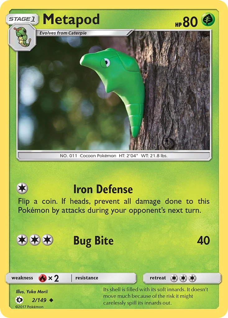 Metapod · Sun & Moon