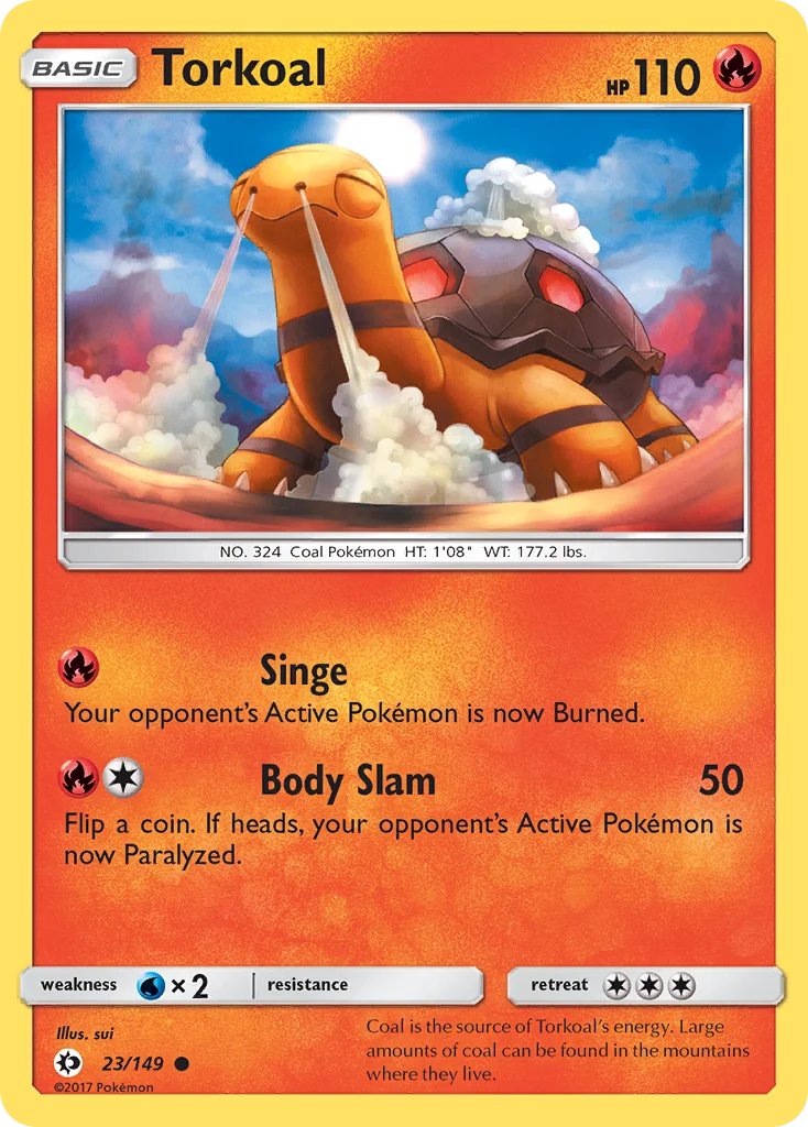 Torkoal · Sun & Moon