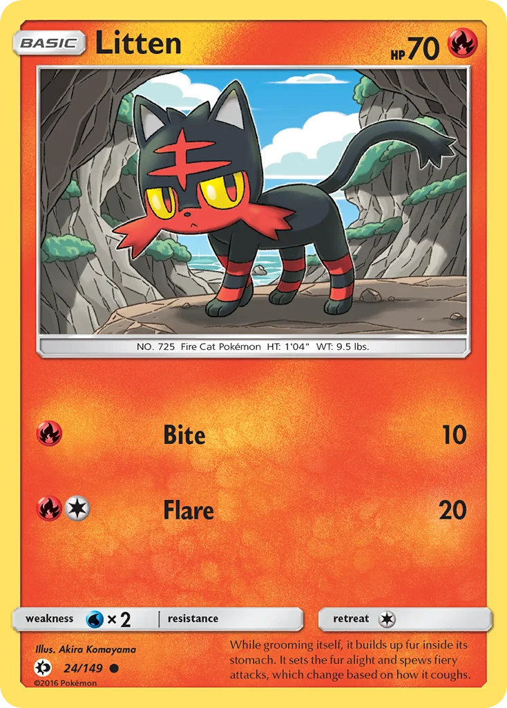 Litten · Sun & Moon