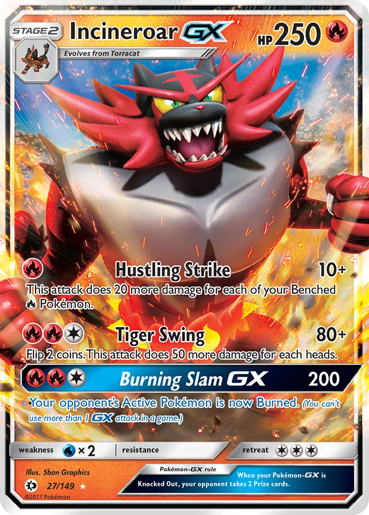 Incineroar-GX · Sun & Moon