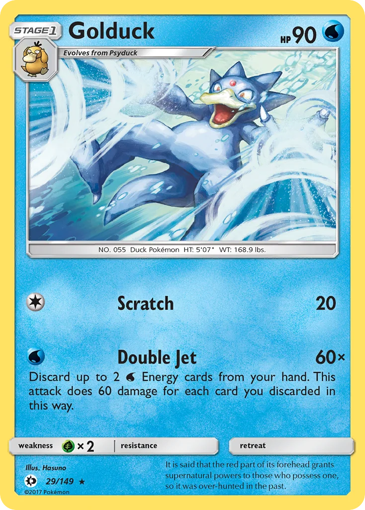 Golduck · Sun & Moon