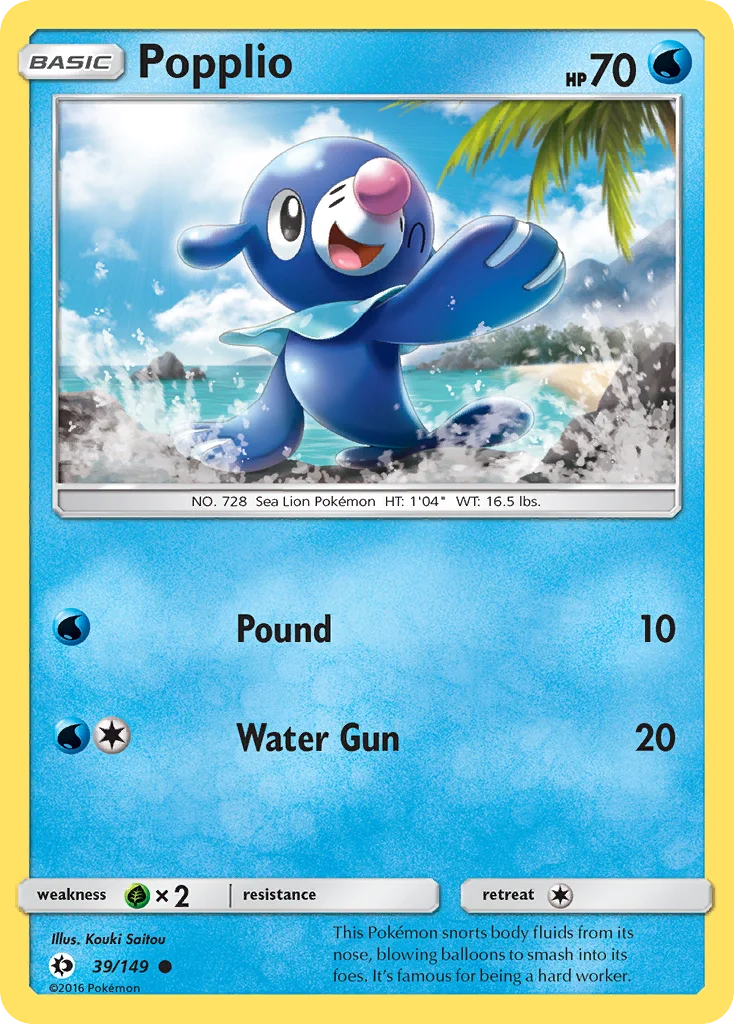 Popplio · Sun & Moon