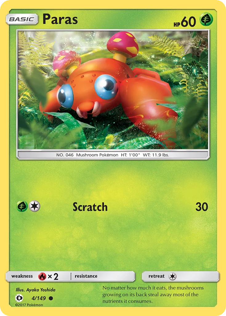 Paras · Sun & Moon