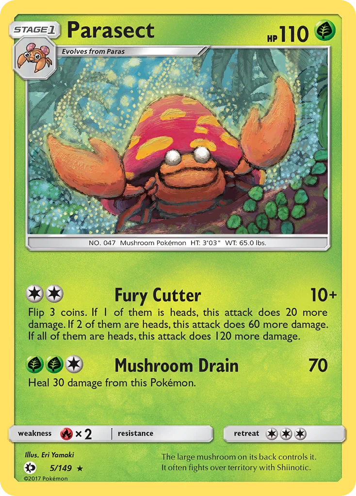 Parasect · Sun & Moon