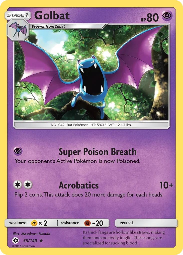 Golbat · Sun & Moon