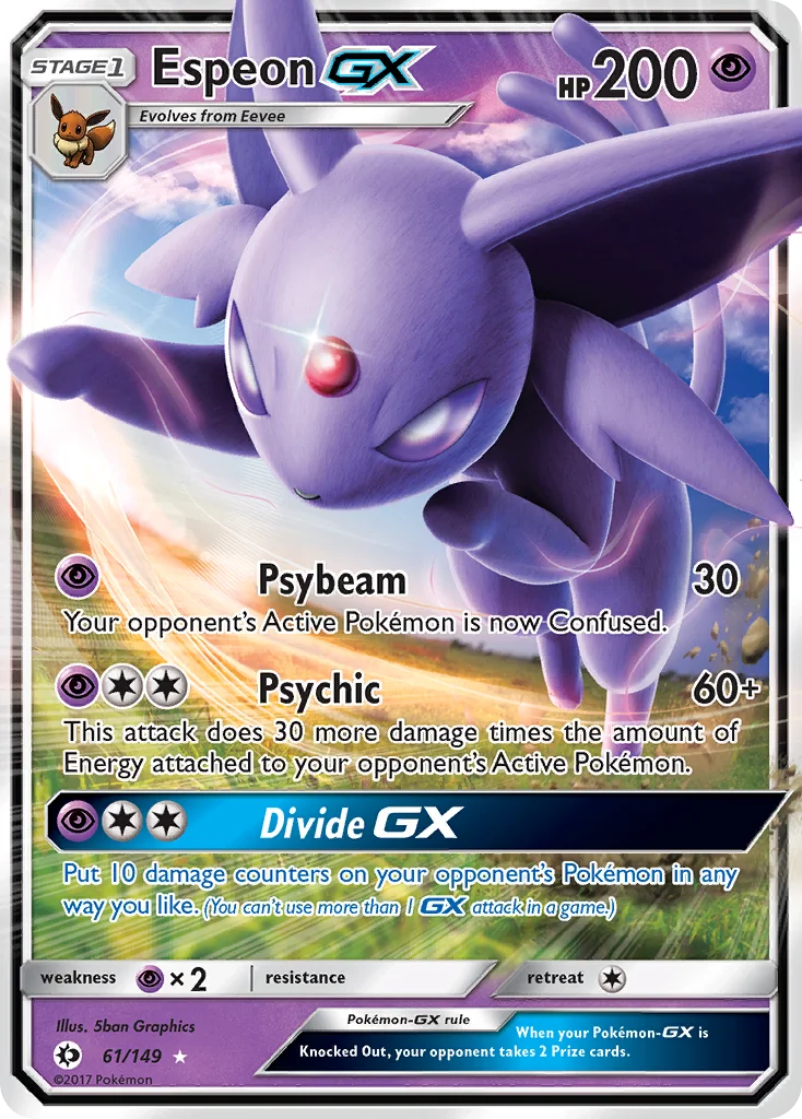 Espeon GX · Sol e Lua