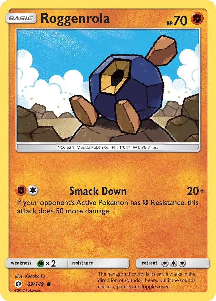 Roggenrola · Sun & Moon