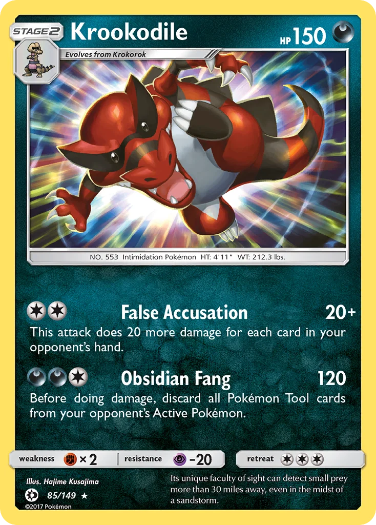 Krookodile · Sun & Moon