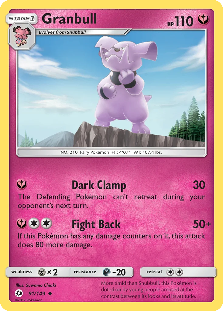 Granbull · Sun & Moon