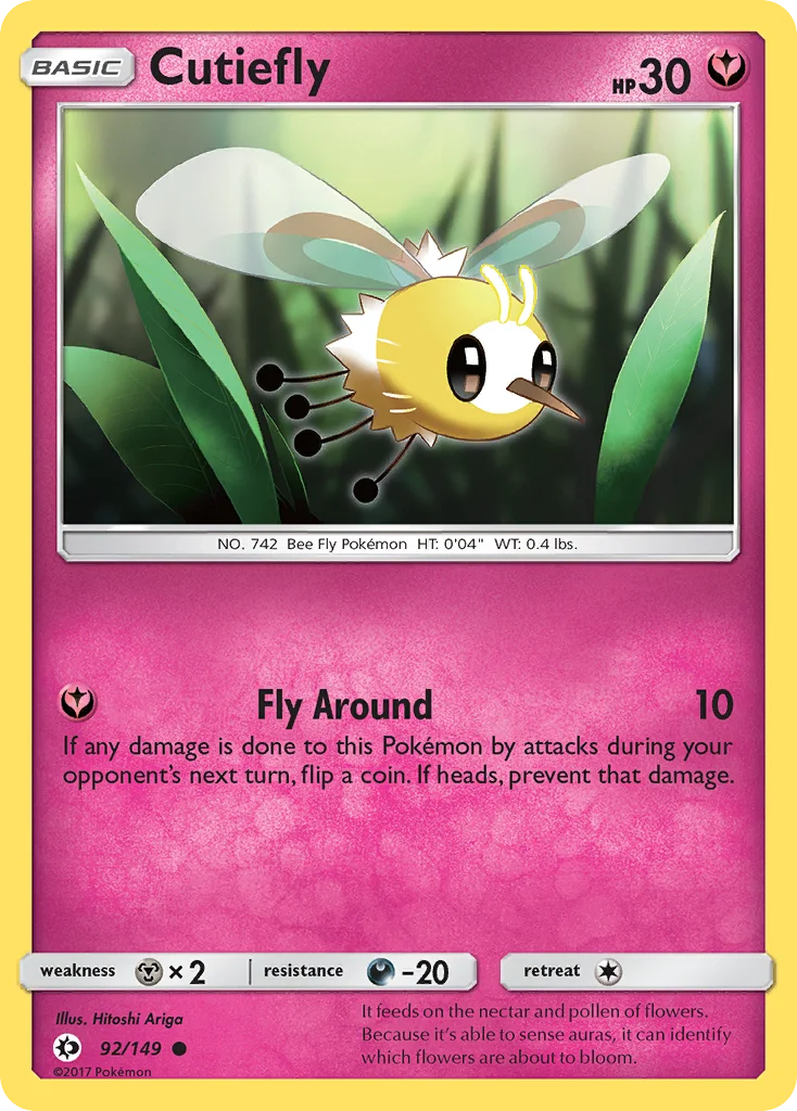 Cutiefly · Sun & Moon