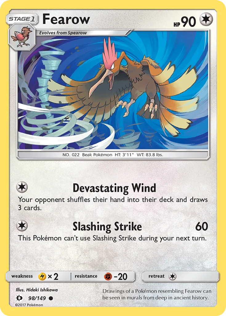 Fearow · Sol e Lua