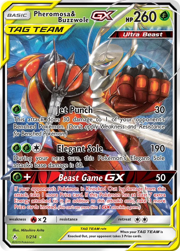 Pheromosa & Buzzwole-GX · Unbroken Bonds