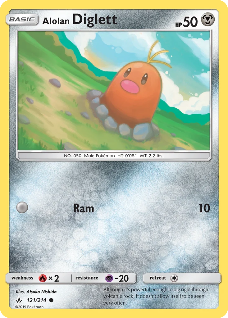 Diglett de Alola · Elos Inquebráveis